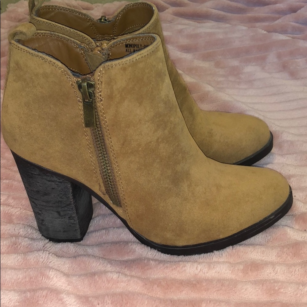 Western Booties with Heal Size 6